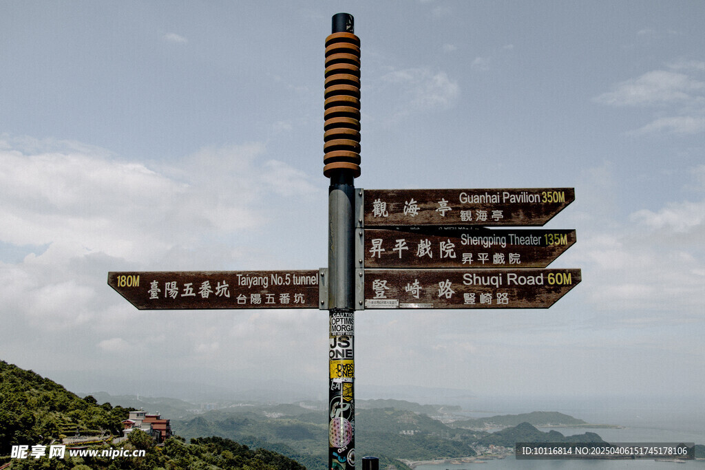 景点指示牌