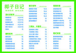奶茶菜单