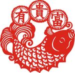 剪纸鱼