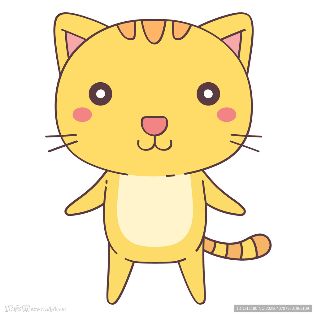 卡通小猫