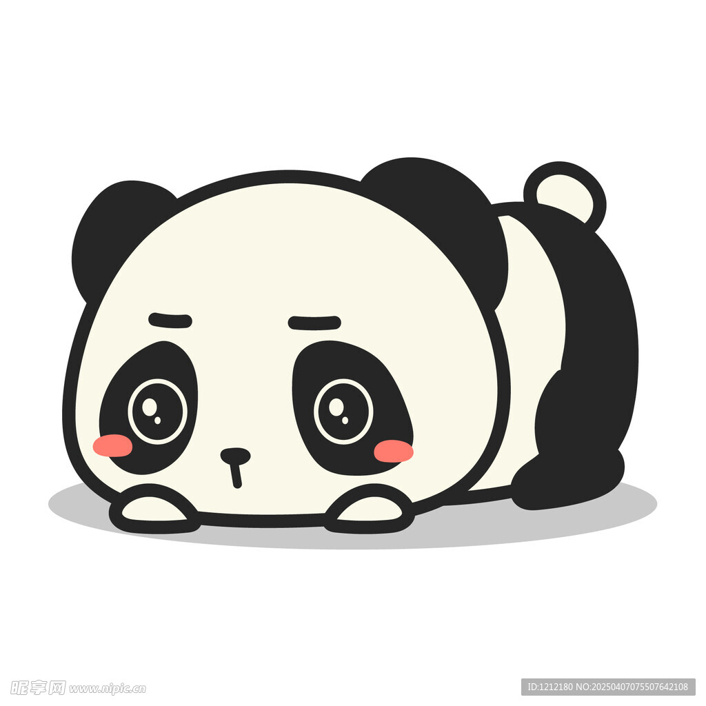 卡通熊猫