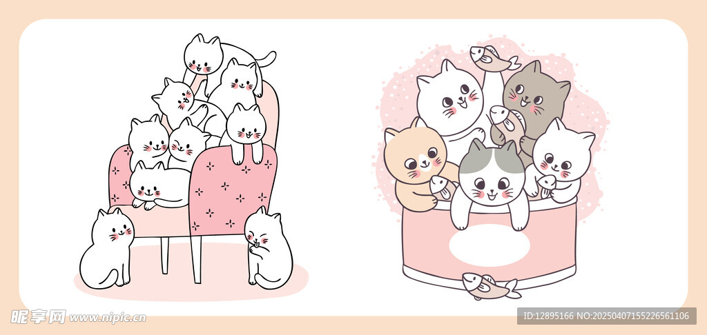 矢量猫咪