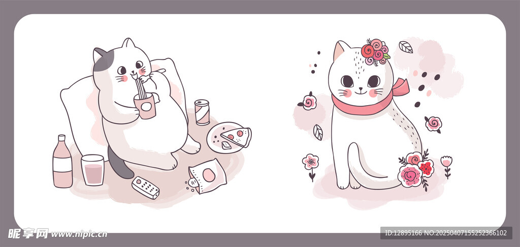 矢量猫咪 