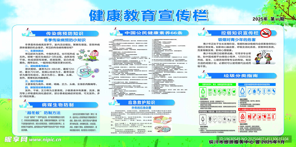 健康教育宣传栏