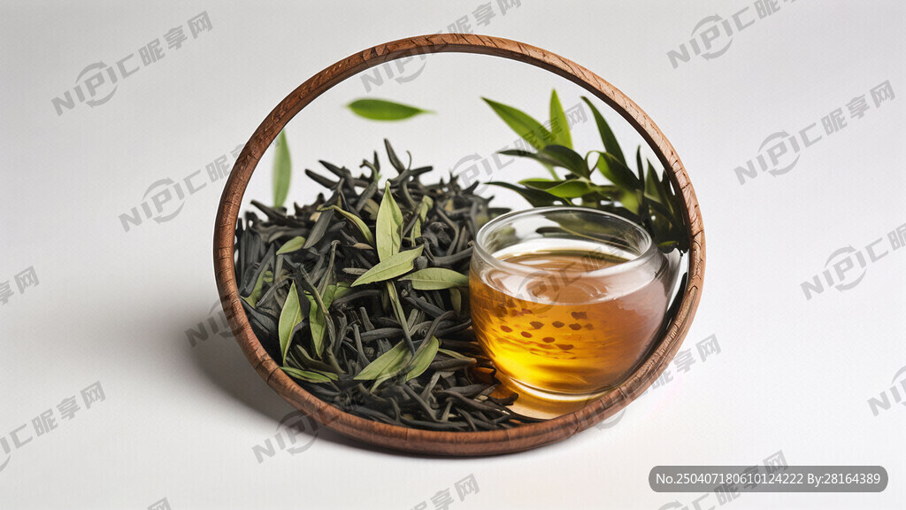 生成一个西湖龙井茶介绍卡片5寸