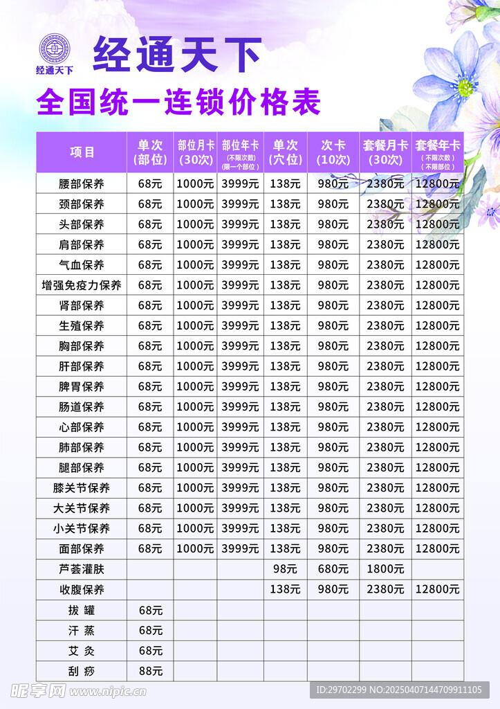 经通天下