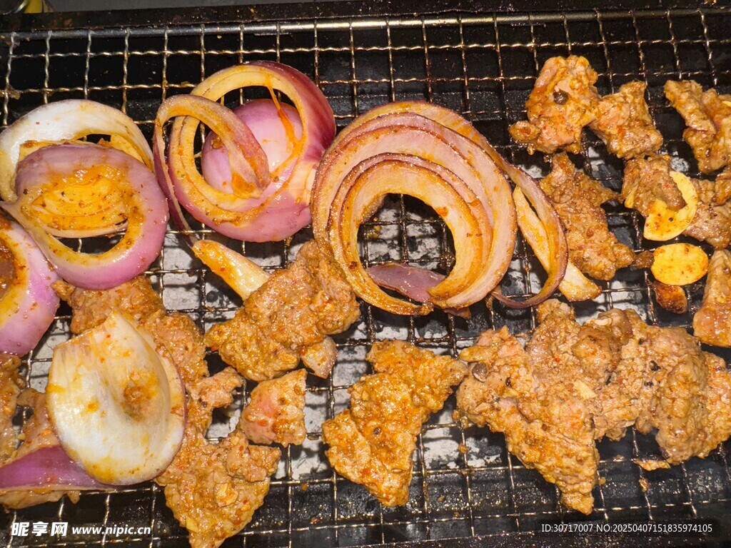 洋葱烤肉