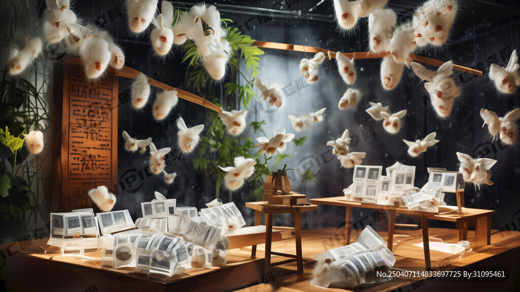 蚕桑主题知识展