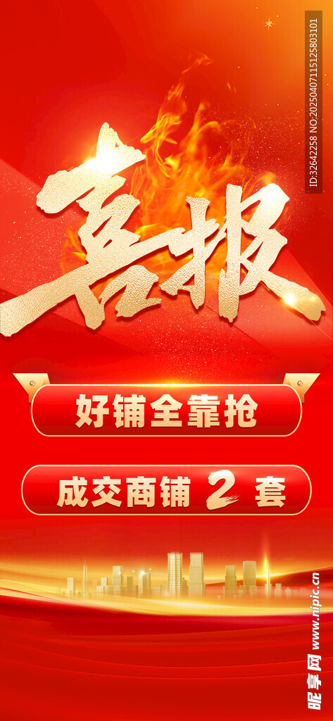 地产商铺喜报