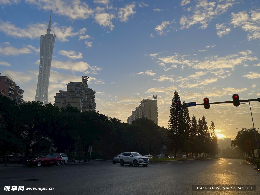 广州早晨