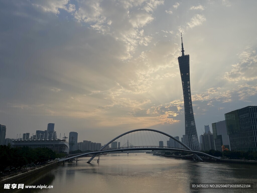 广州晚霞