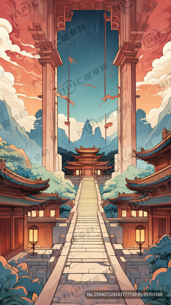 海报 古建筑 文艺 文旅宣传