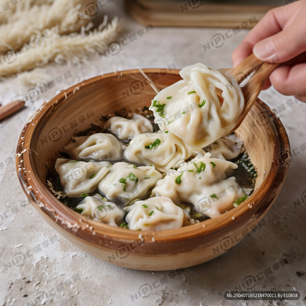 手工制作馄饨