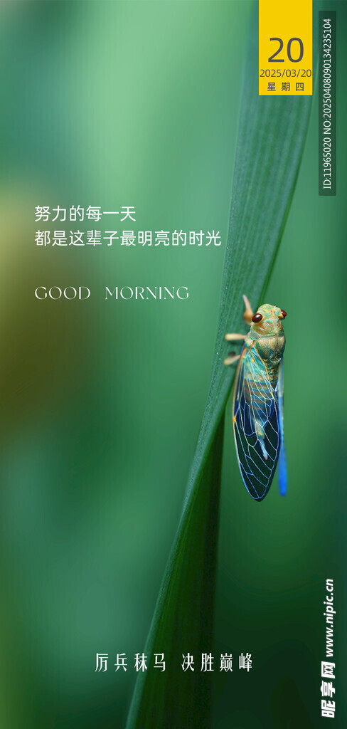 朋友圈早安图