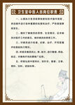 中医诊所人员岗位职责