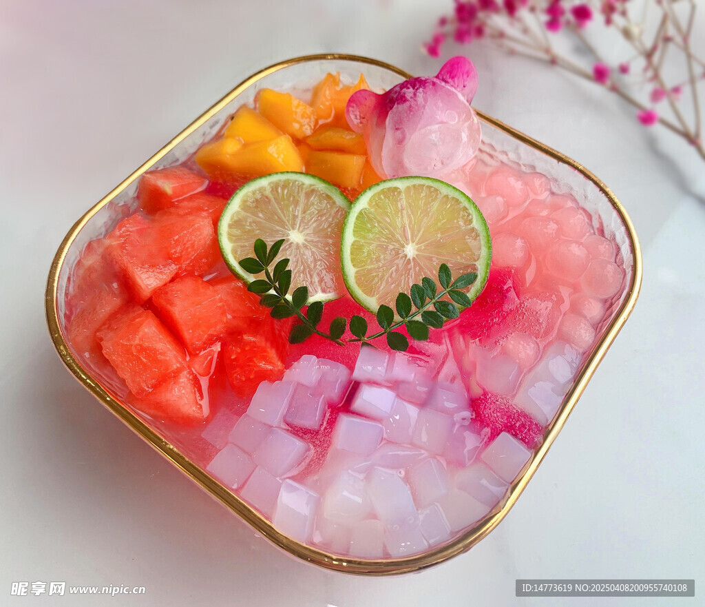 水果捞冰粉