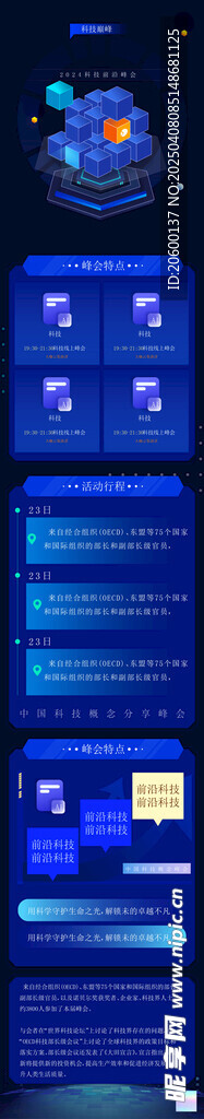 科技峰会背景