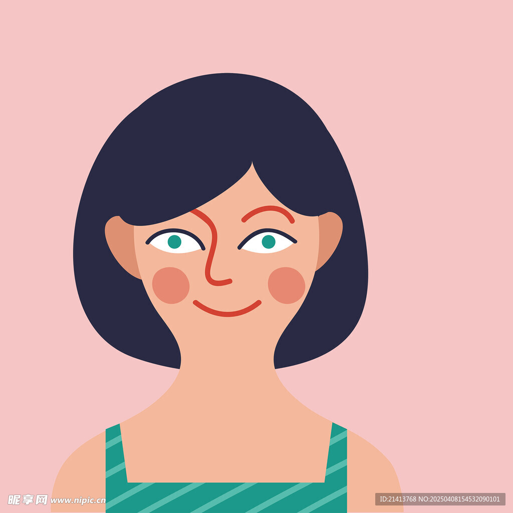 卡通女孩头像