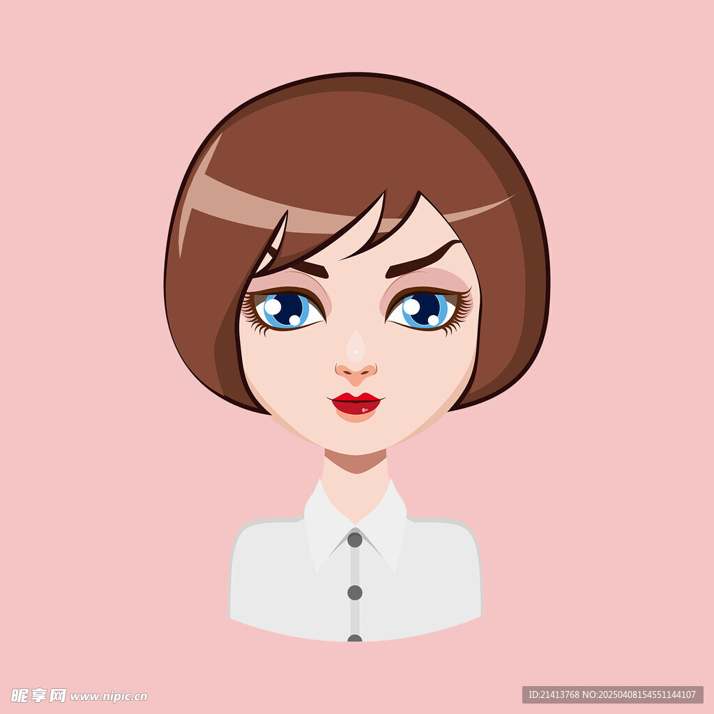 卡通女孩头像