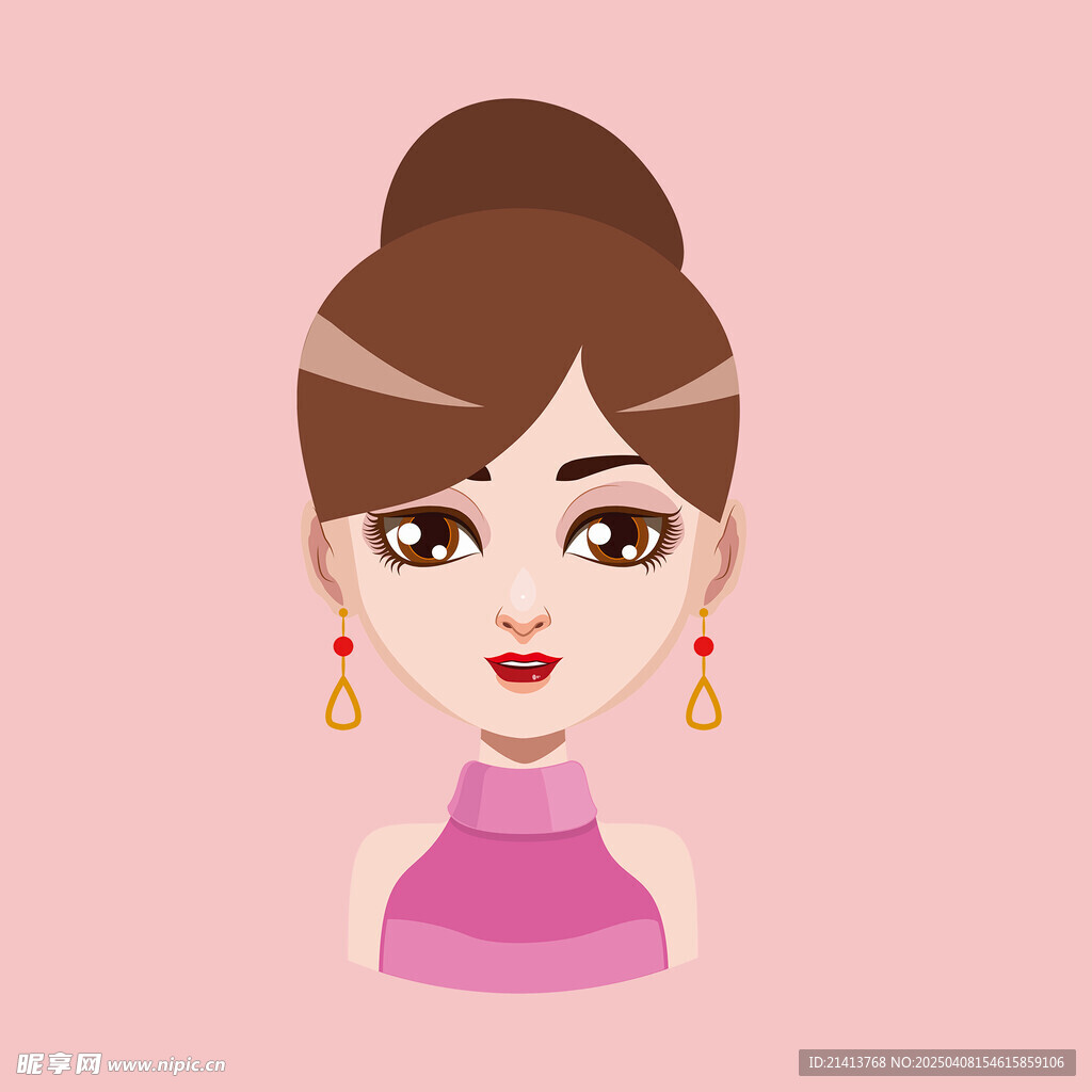 卡通女孩头像