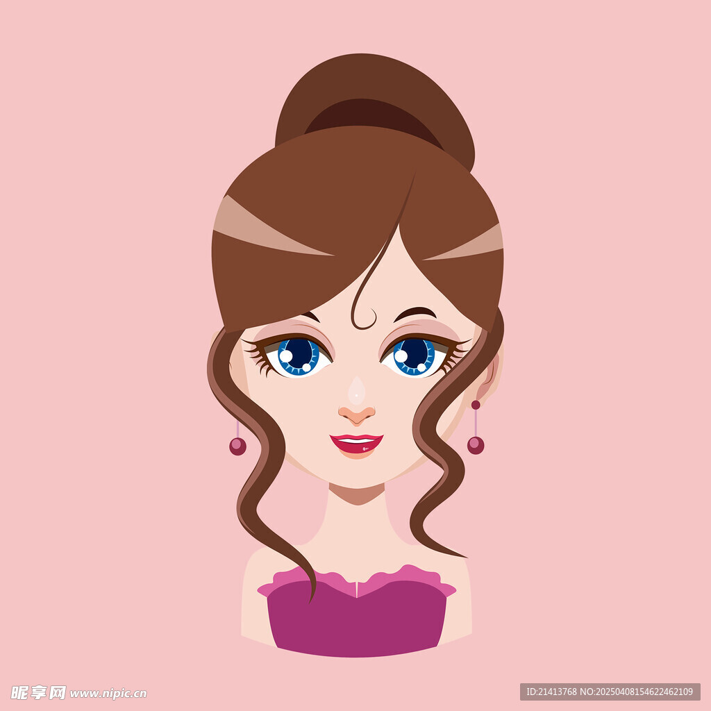卡通女孩头像