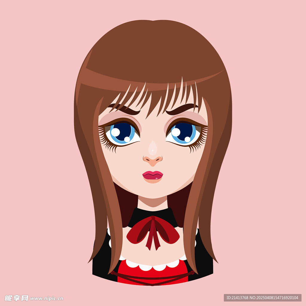 卡通女孩头像