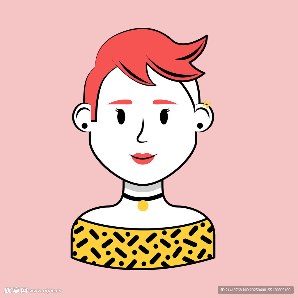 卡通女孩头像