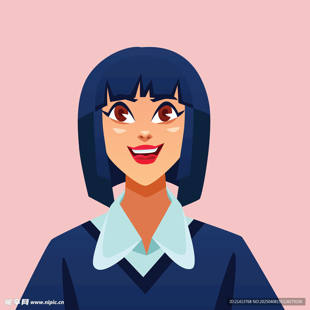 卡通女孩头像