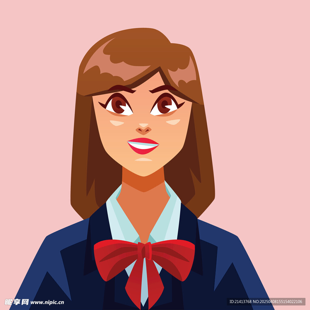 卡通女孩头像