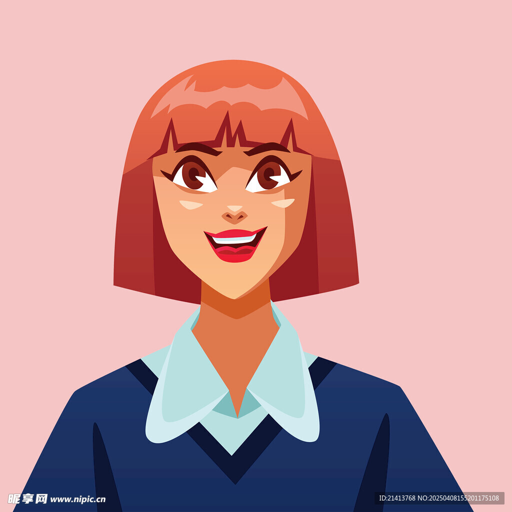 卡通女孩头像