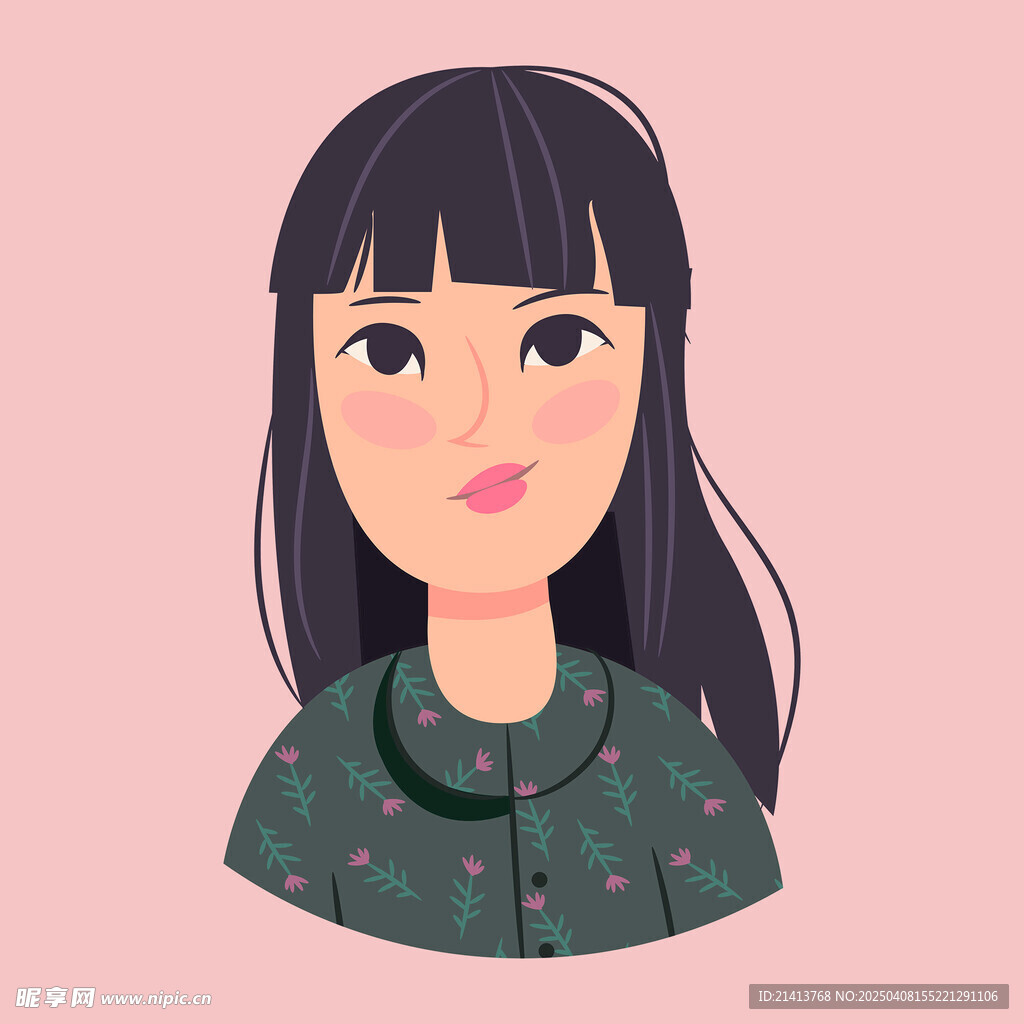 卡通女孩头像