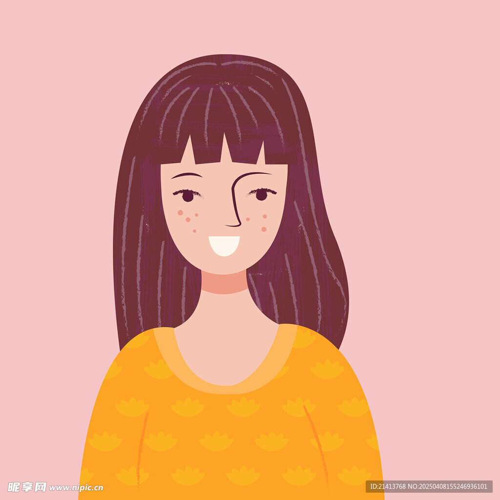 卡通女孩头像