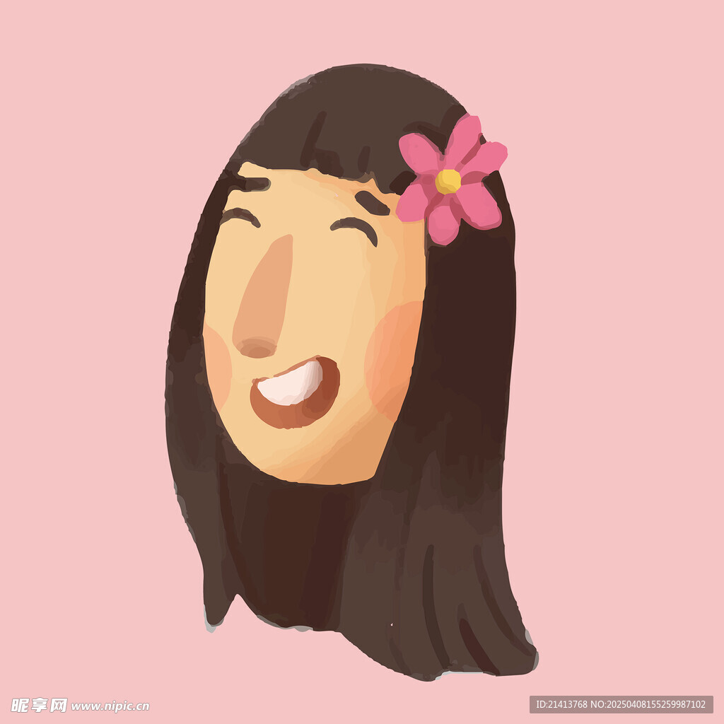 卡通女孩头像