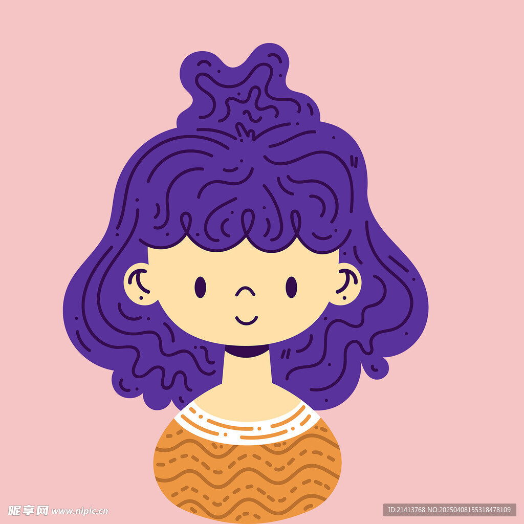卡通女孩头像