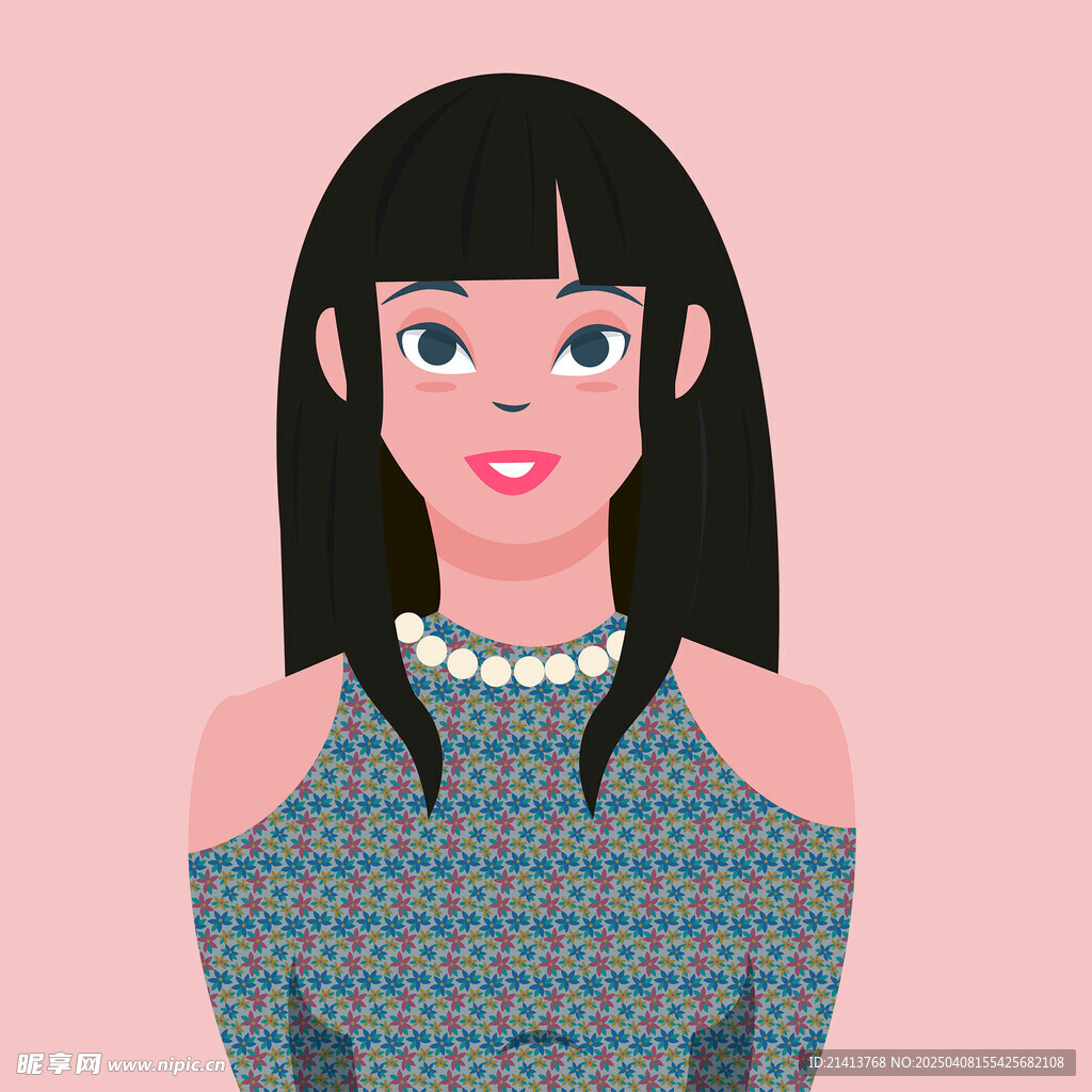 卡通女孩头像