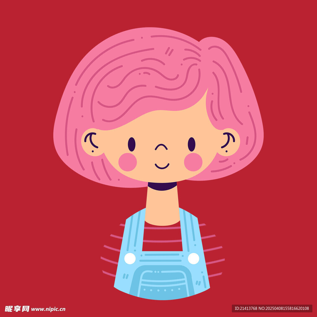 卡通女孩头像