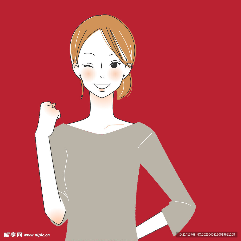 卡通女孩头像