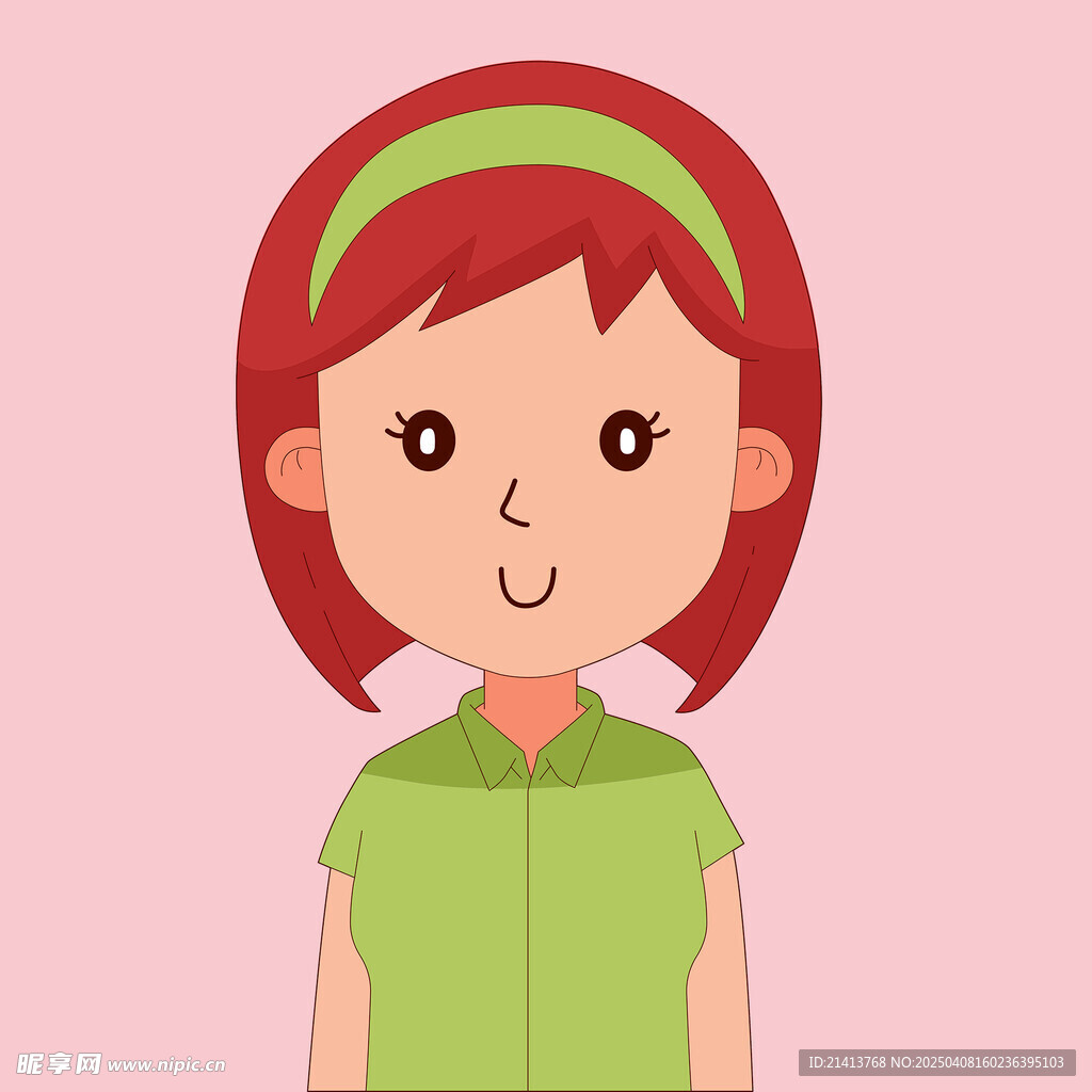 卡通女孩头像