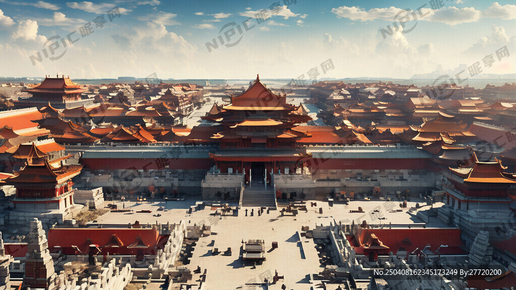 故宫全景图