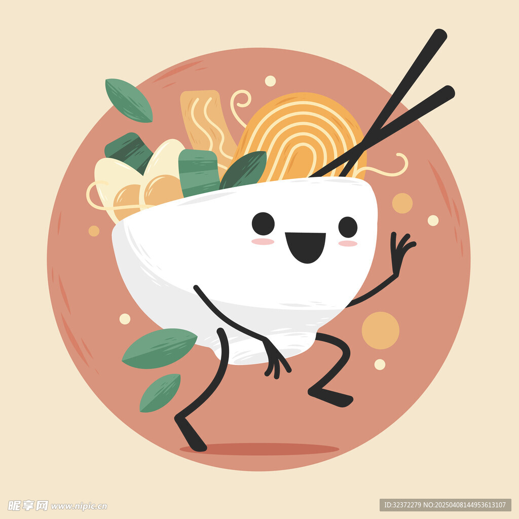 面条插画