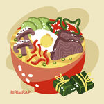 牛肉面插画