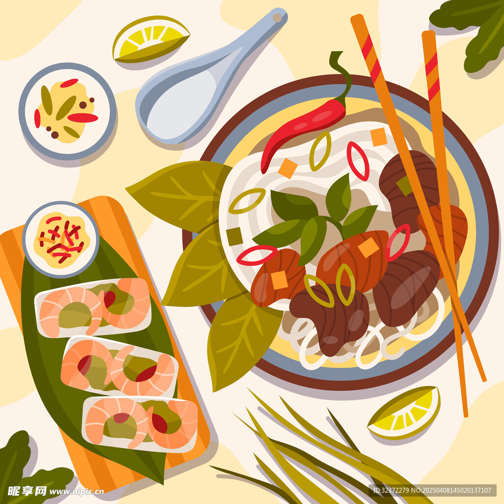 寿司插画