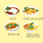 美食插画