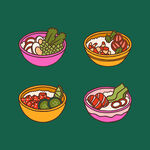 饭团插画
