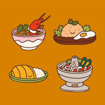 糕点插画