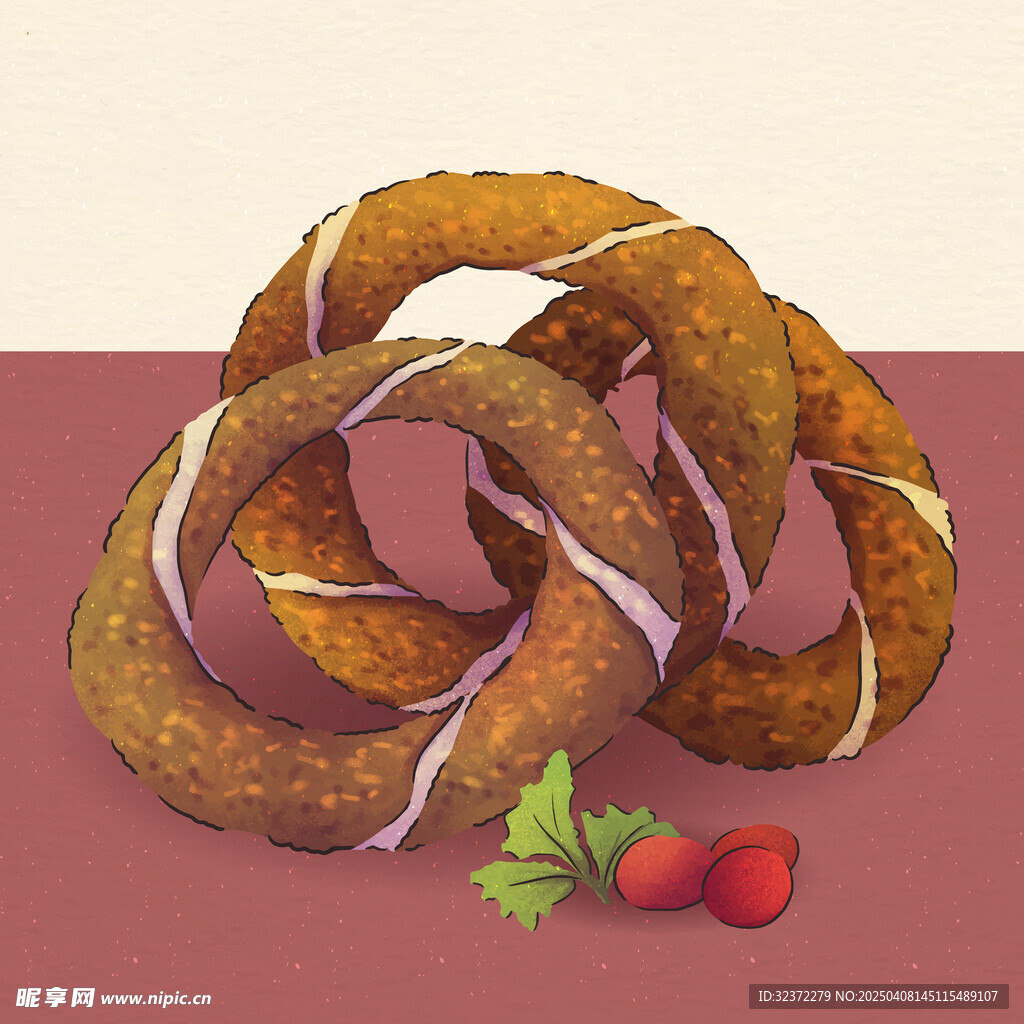 美食插画
