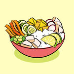 美食插画