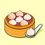 美食插画