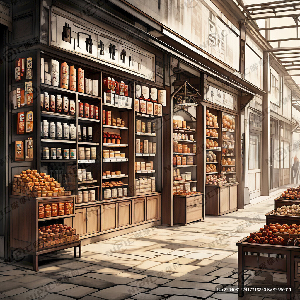 中国式干果店辅 100平方面积