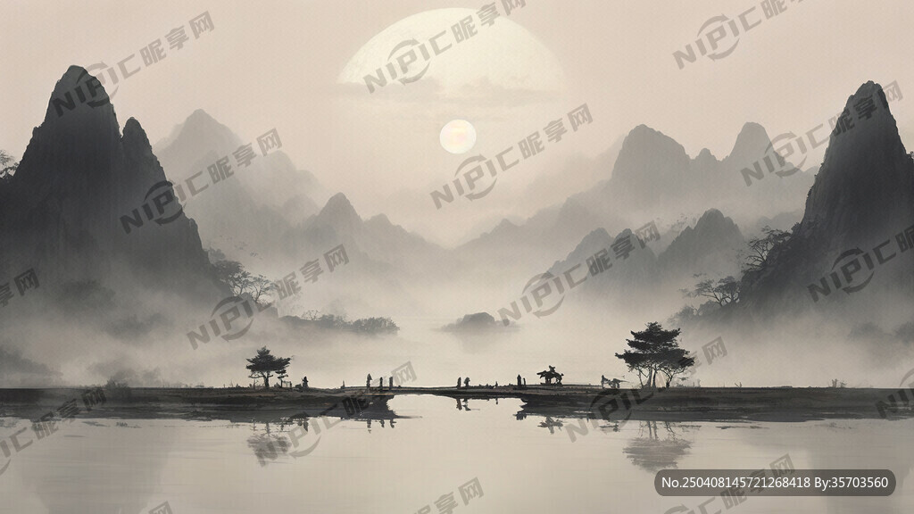 背景图 简约海报